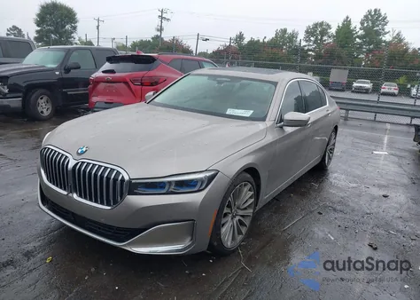 2020 BMW 750I xDrive z USA, uszkodzony, nr VIN WBA7U2C03LCD19986